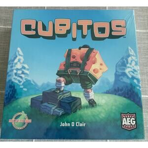 Cubitos Board Game - John D. Clair - AEG - New, Sealed - Ships Fast